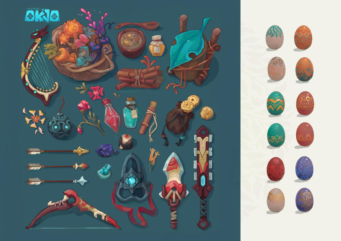 Okjo | items